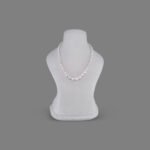 Natural Pearl Beads Necklace Mala (White Colours)