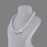 Freshwater Pearl Beads Necklace Mala (White Colour)