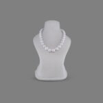 Natural Pearl Beads Necklace Mala (White Colours)
