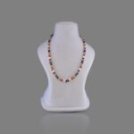 Natural Navratana Beads Necklace Mala (Multi Mix Colors)
