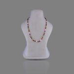 Natural Navratana Beads Necklace Mala (Multi Mix Colors)