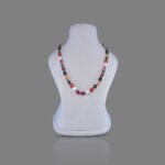 Natural Navratana Beads Necklace Mala (Multi Mix Colors)