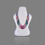 Natural Ruby, Sapphire & Emerald Beads Necklace Mala