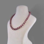 Freshwater Pearl Beads Necklace Mala ( Brown Colour )