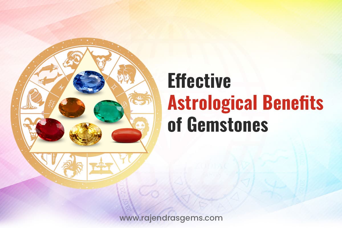 Astrological benefits of gemstones