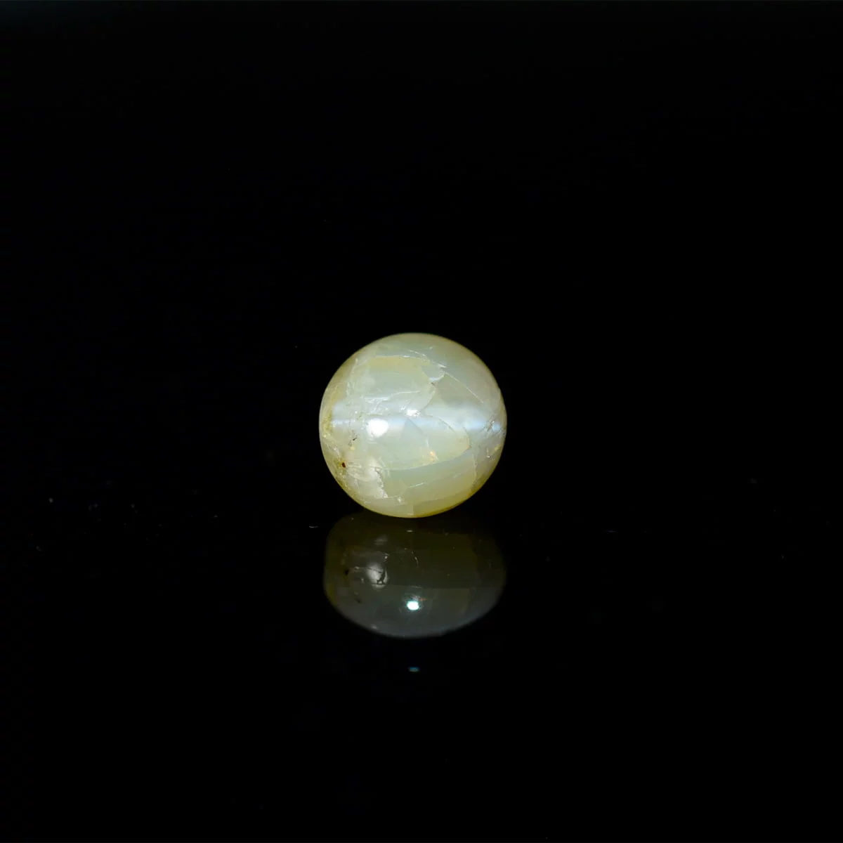 Chrysoberyl-Cat_s Eye-Lehsuniya-rg-chryso-cat-70-1 4.82 Carats Chrysoberyl Cat’s Eye ( 5.36 Ratti Lehsuniya ) - Image 1