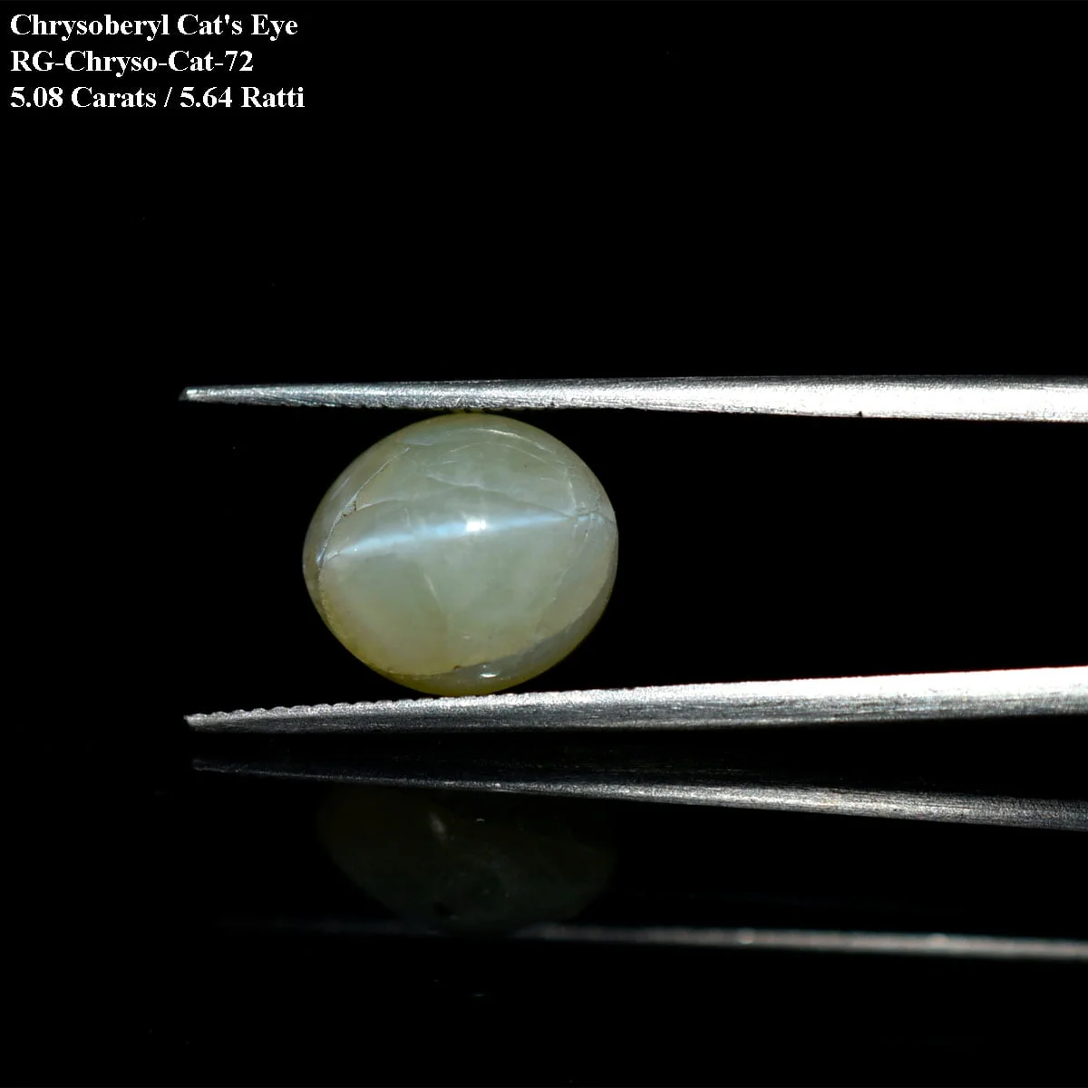 5.08 Carats Chrysoberyl Cat’s Eye ( 5.64 Ratti Lehsuniya ) - Image 2