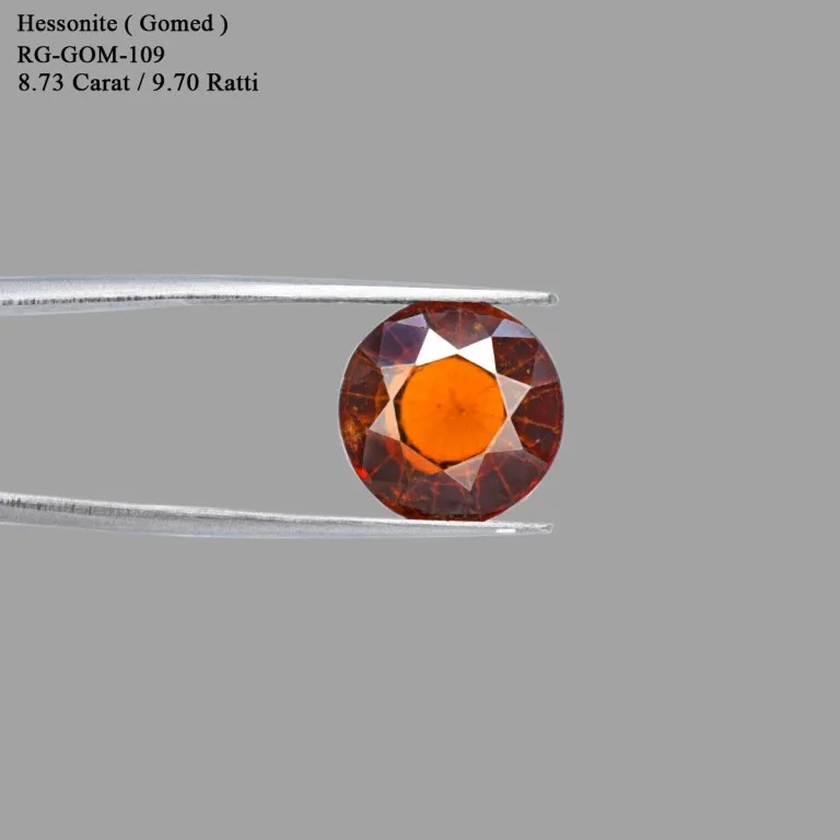 8.73 Carats Hessonite Garnet ( 9.7 Ratti Gomed ) - Image 2