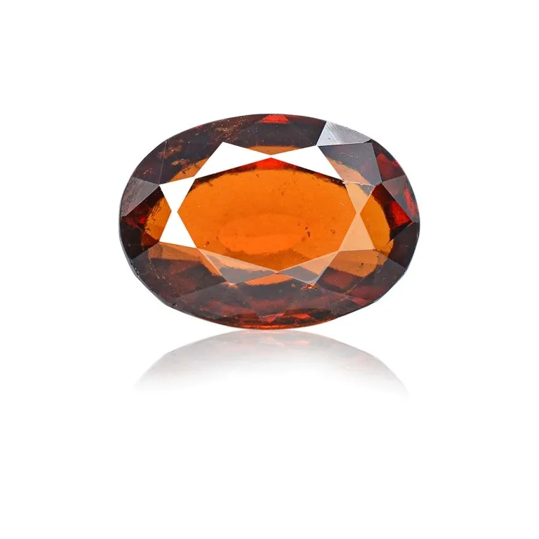 D0125-RG-GOM-112-2 9.47 Carats Hessonite Garnet ( 10.52 Ratti Gomed ) - Image 1