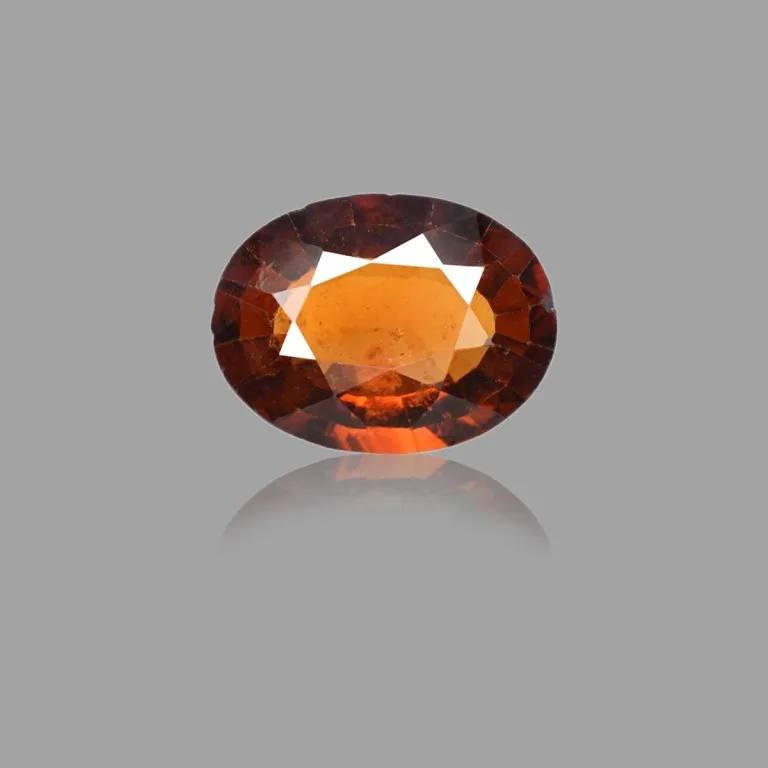 D0125-RG-GOM-118-2 6.34 Carats Hessonite Garnet ( 7.04 Ratti Gomed ) - Image 1