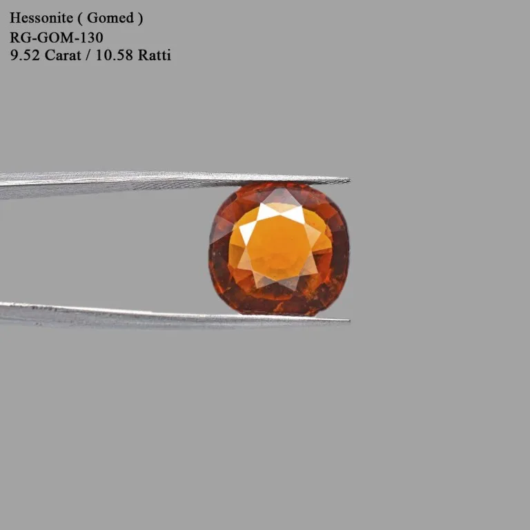 9.52 Carats Hessonite Garnet ( 10.58 Ratti Gomed ) - Image 2