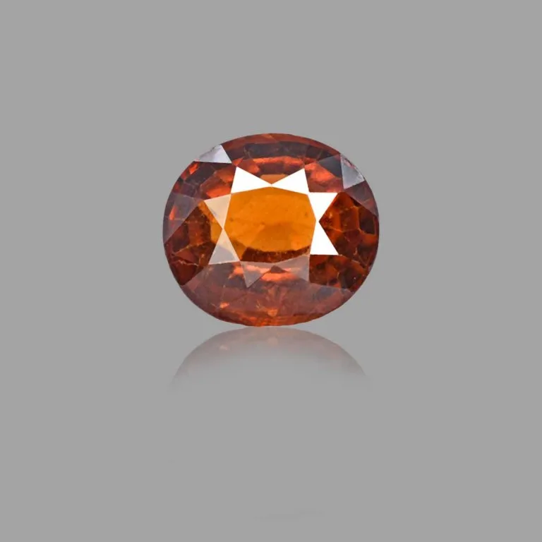 D0125-RG-GOM-134-2 5.49 Carats Hessonite Garnet ( 6.1 Ratti Gomed ) - Image 1