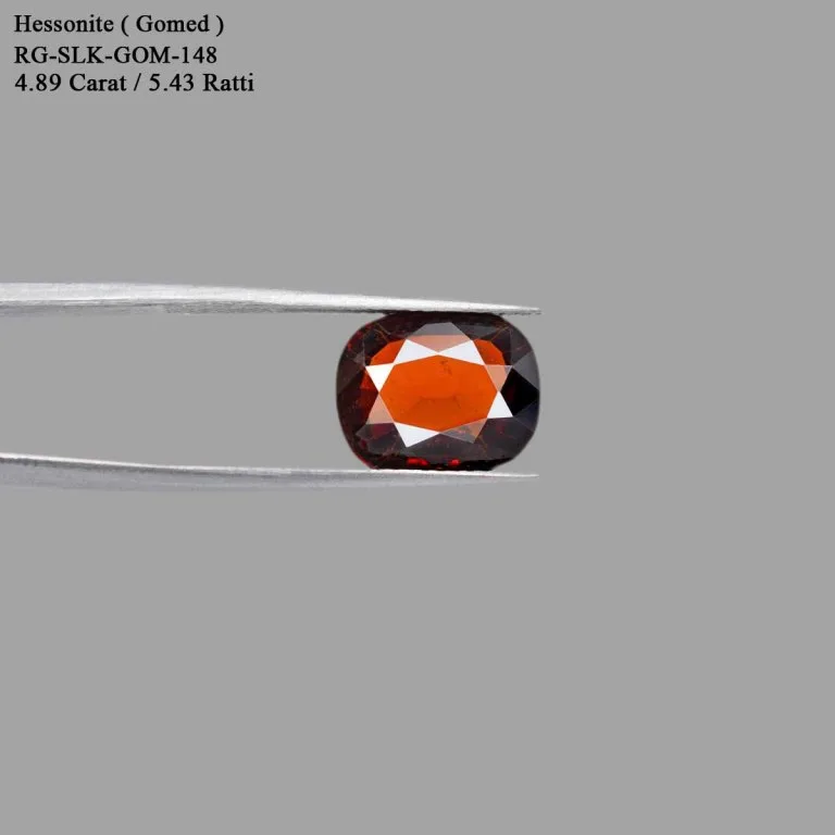 4.89 Carats Hessonite Garnet ( 5.43 Ratti Gomed ) - Image 2