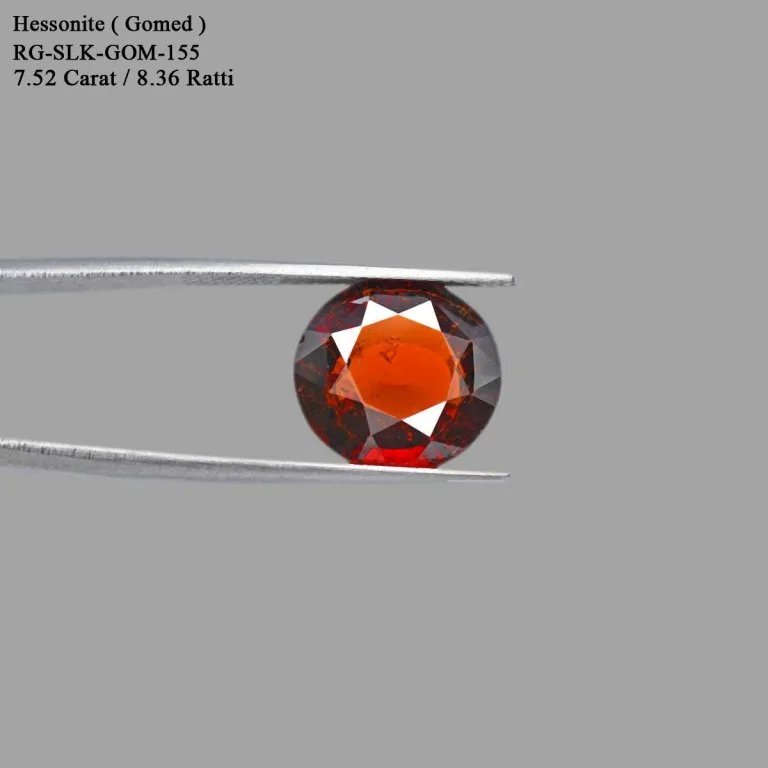 7.52 Carats Hessonite Garnet ( 8.36 Ratti Gomed ) - Image 2