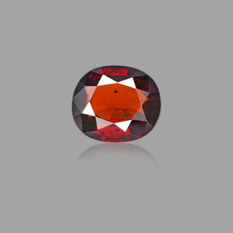 D0125-RG-SLK-GOM-159-2 10.76 Carats Hessonite Garnet ( 11.96 Ratti Gomed ) - Image 1