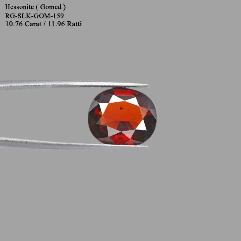 10.76 Carats Hessonite Garnet ( 11.96 Ratti Gomed ) - Image 2