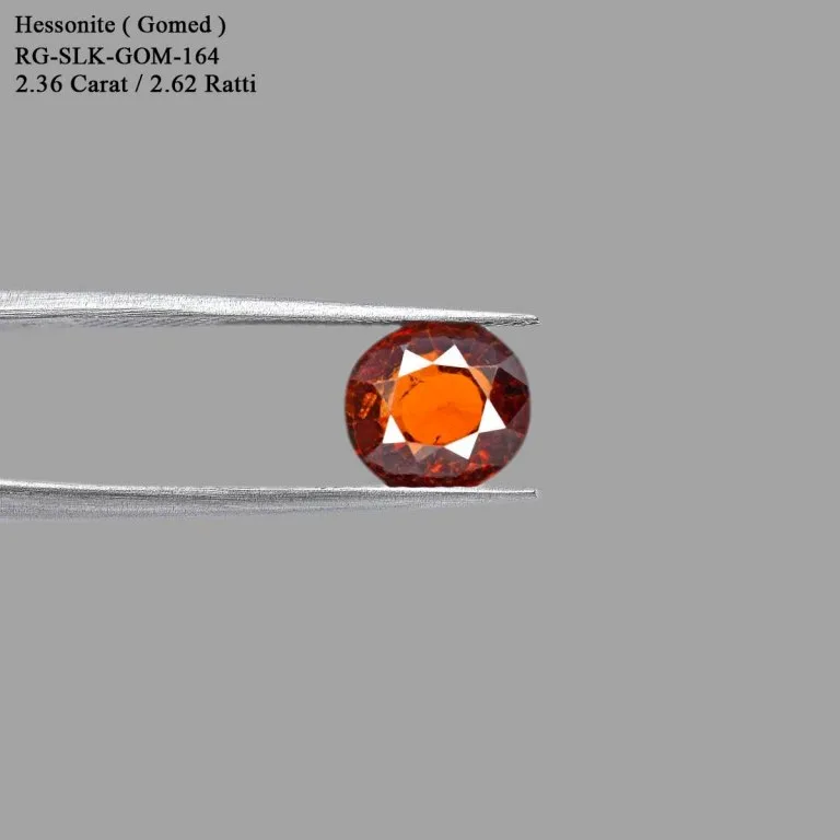 2.36 Carats Hessonite Garnet ( 2.62 Ratti Gomed ) - Image 2