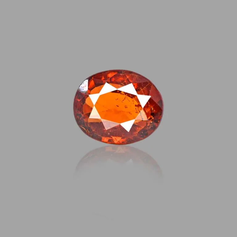 D0125-RG-SLK-GOM-167-2 3.13 Carats Hessonite Garnet ( 3.48 Ratti Gomed ) - Image 1