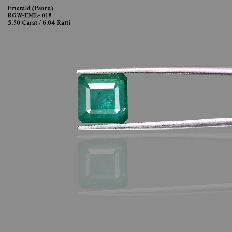 5.5 Carats Emerald ( 6.04 Ratti Panna ) - Image 2