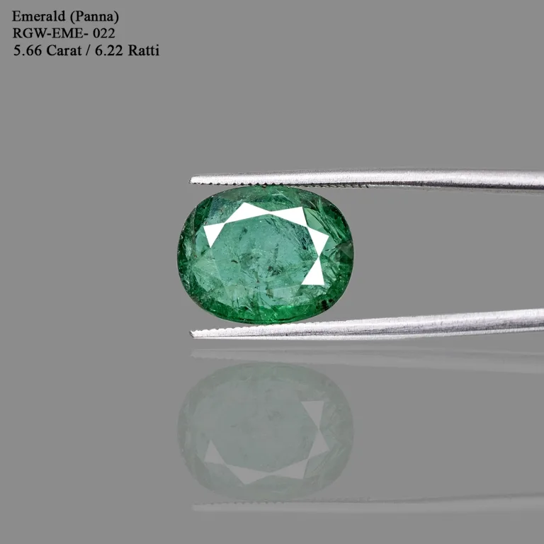 5.66 Carats Emerald ( 6.22 Ratti Panna ) - Image 2