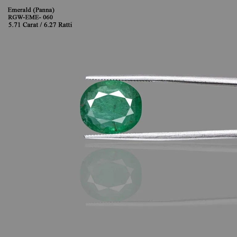 5.71 Carats Emerald ( 6.27 Ratti Panna ) - Image 2