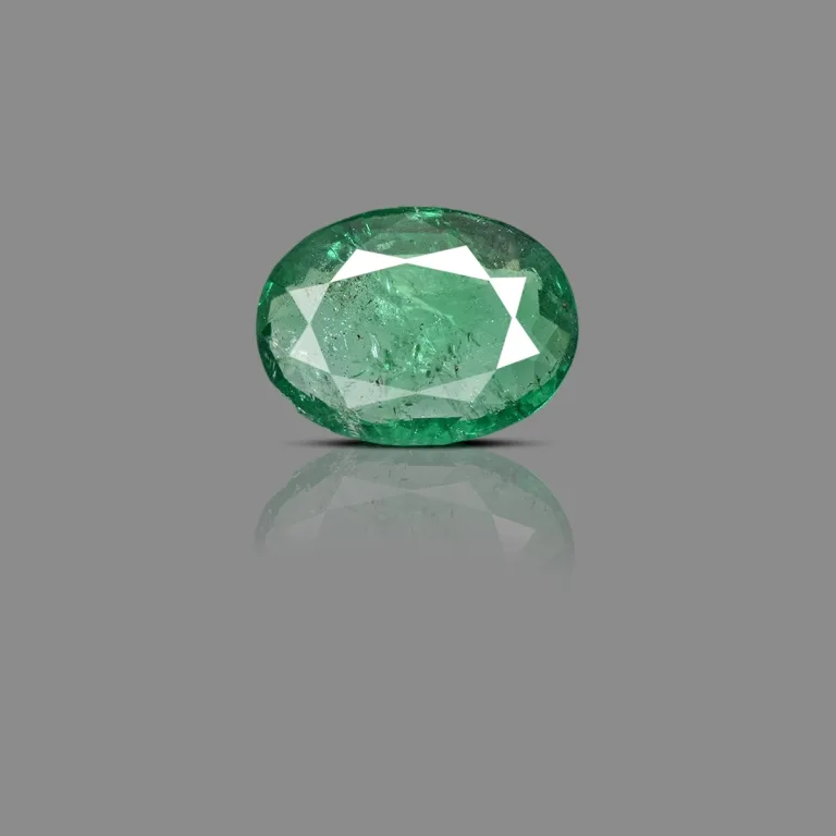 D1124-RGW-EME-102-1 3.36 Carats Emerald ( 3.71 Ratti Panna ) - Image 1