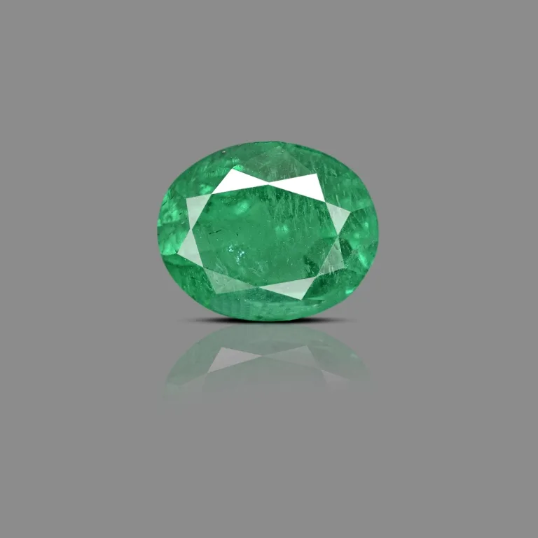 D1124-RGW-EME-110-1 8.67 Carats Emerald ( 9.5 Ratti Panna ) - Image 1