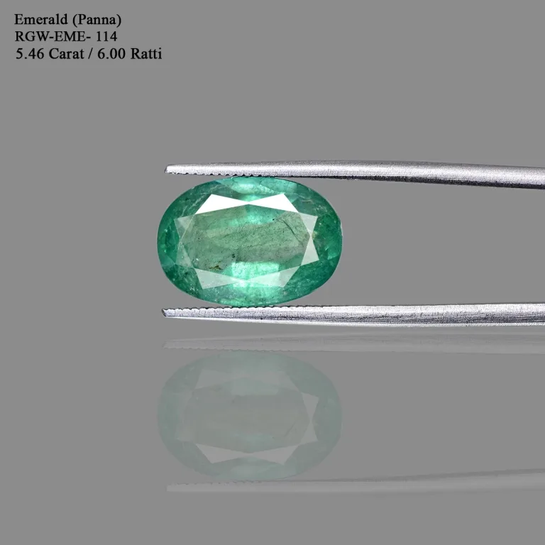 5.46 Carats Emerald ( 6 Ratti Panna ) - Image 2