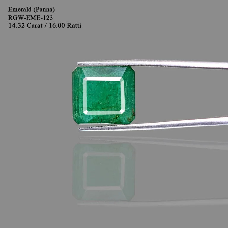 14.32 Carats Emerald ( 16 Ratti Panna ) - Image 2
