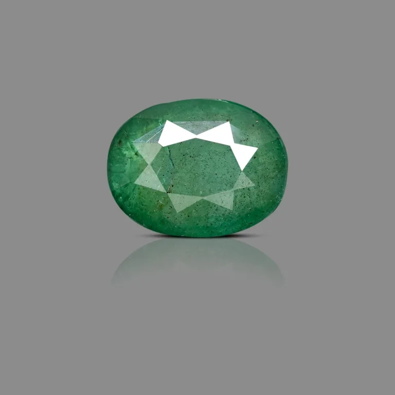 D1124-RGW-EME-141-1 11.23 Carats Emerald ( 12.48 Ratti Panna ) - Image 1