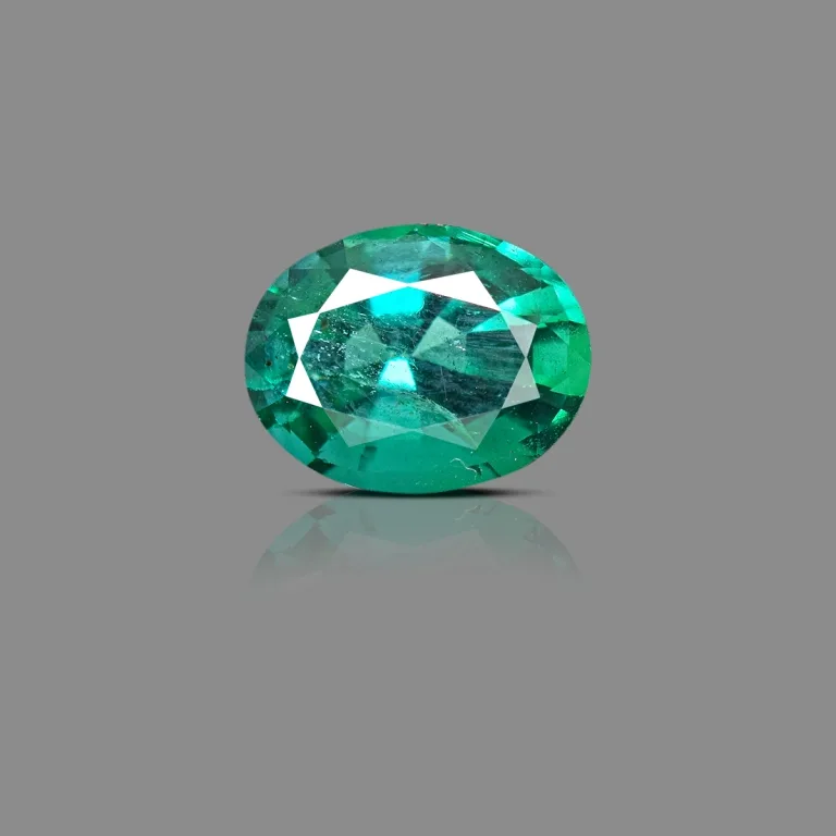 D1124-RGW-EME-142-1 3.9 Carats Emerald ( 4.33 Ratti Panna ) - Image 1