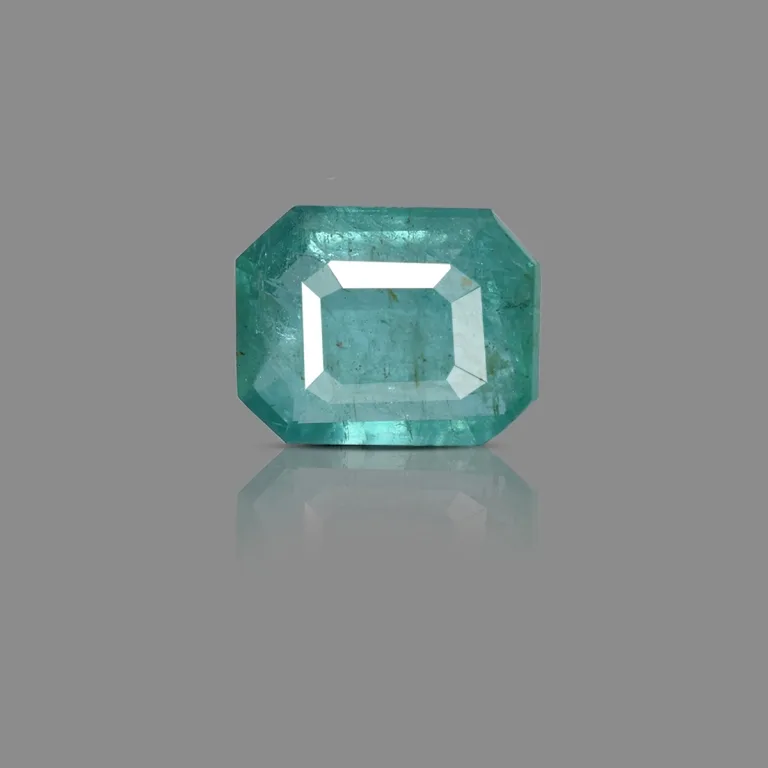 D1124-RGW-EME-163-1 3.96 Carats Emerald ( 4.4 Ratti Panna ) - Image 1