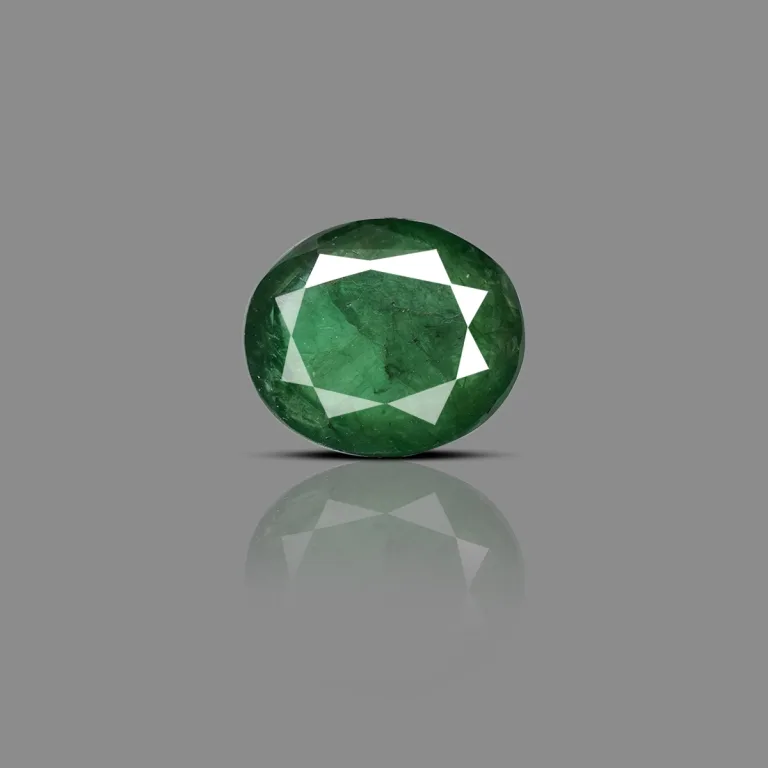 D1124-RGW-EME-915-1 5.54 Carats Emerald ( 6.15 Ratti Panna ) - Image 1