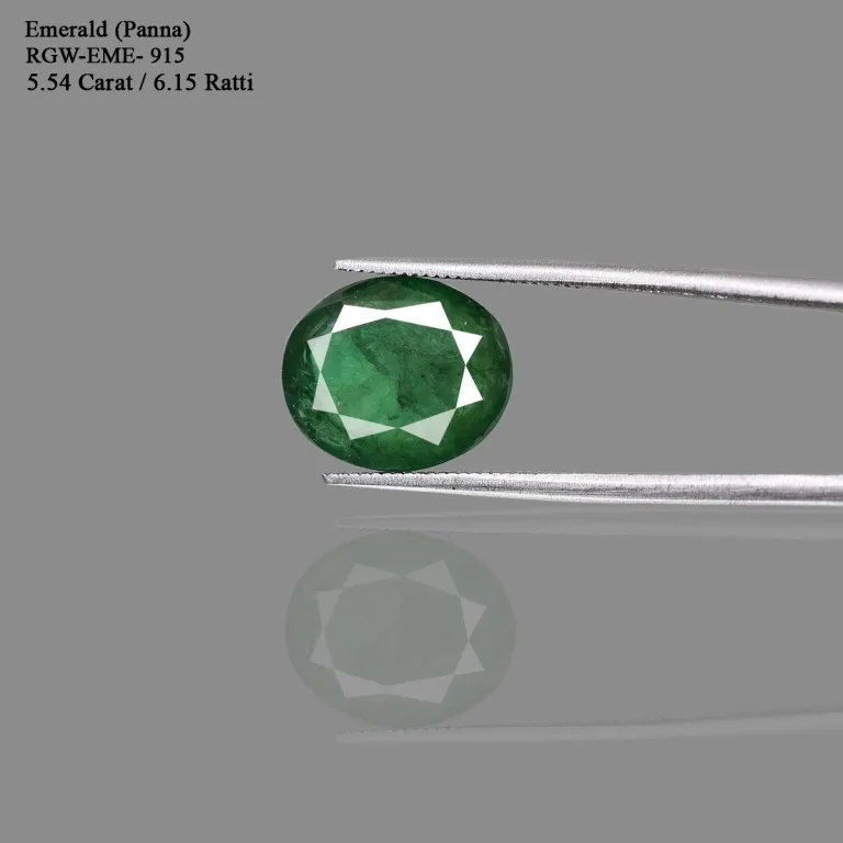 5.54 Carats Emerald ( 6.15 Ratti Panna ) - Image 2
