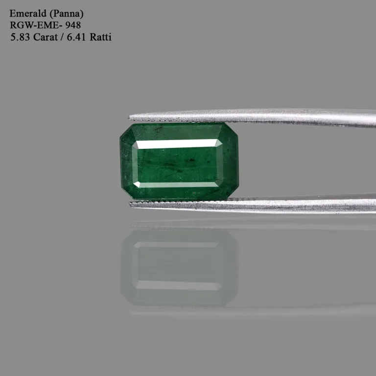 5.83 Carats Emerald ( 6.41 Ratti Panna ) - Image 2