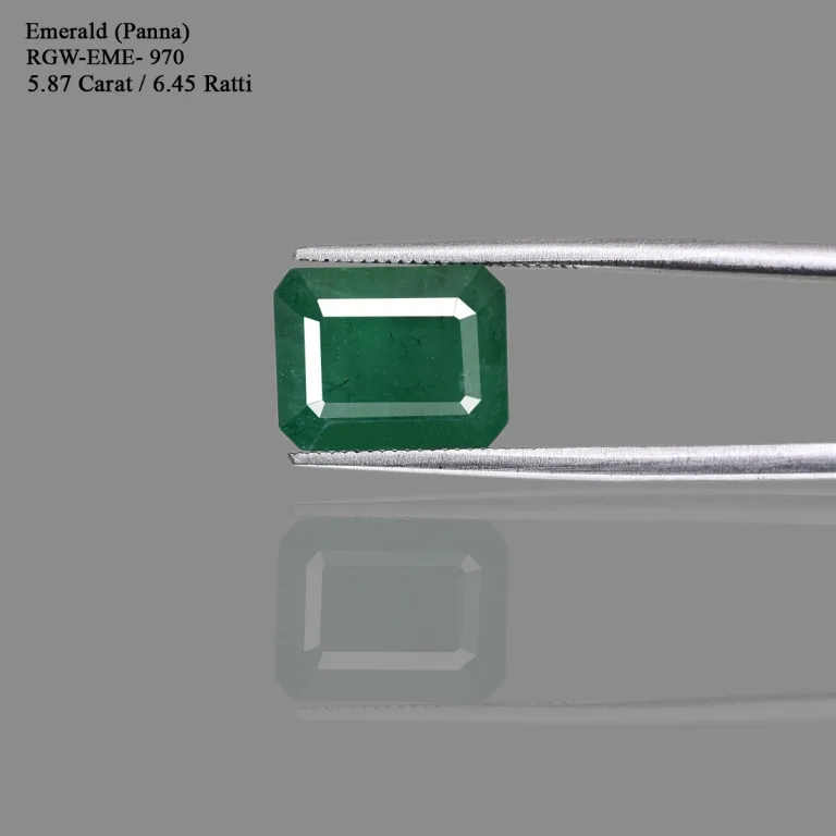 5.87 Carats Emerald ( 6.45 Ratti Panna ) - Image 2