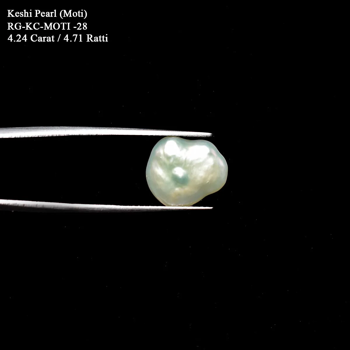 4.24 Carats Keshi Pearl ( 4.71 Ratti Moti ) 4