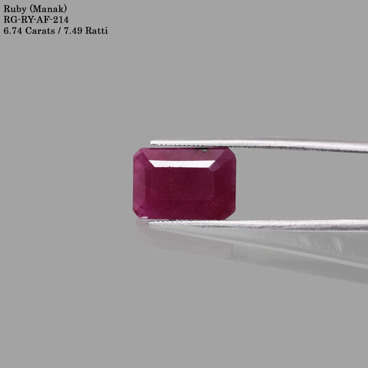 6.74 Carats Ruby ( 7.49 Ratti Manak ) - Image 2