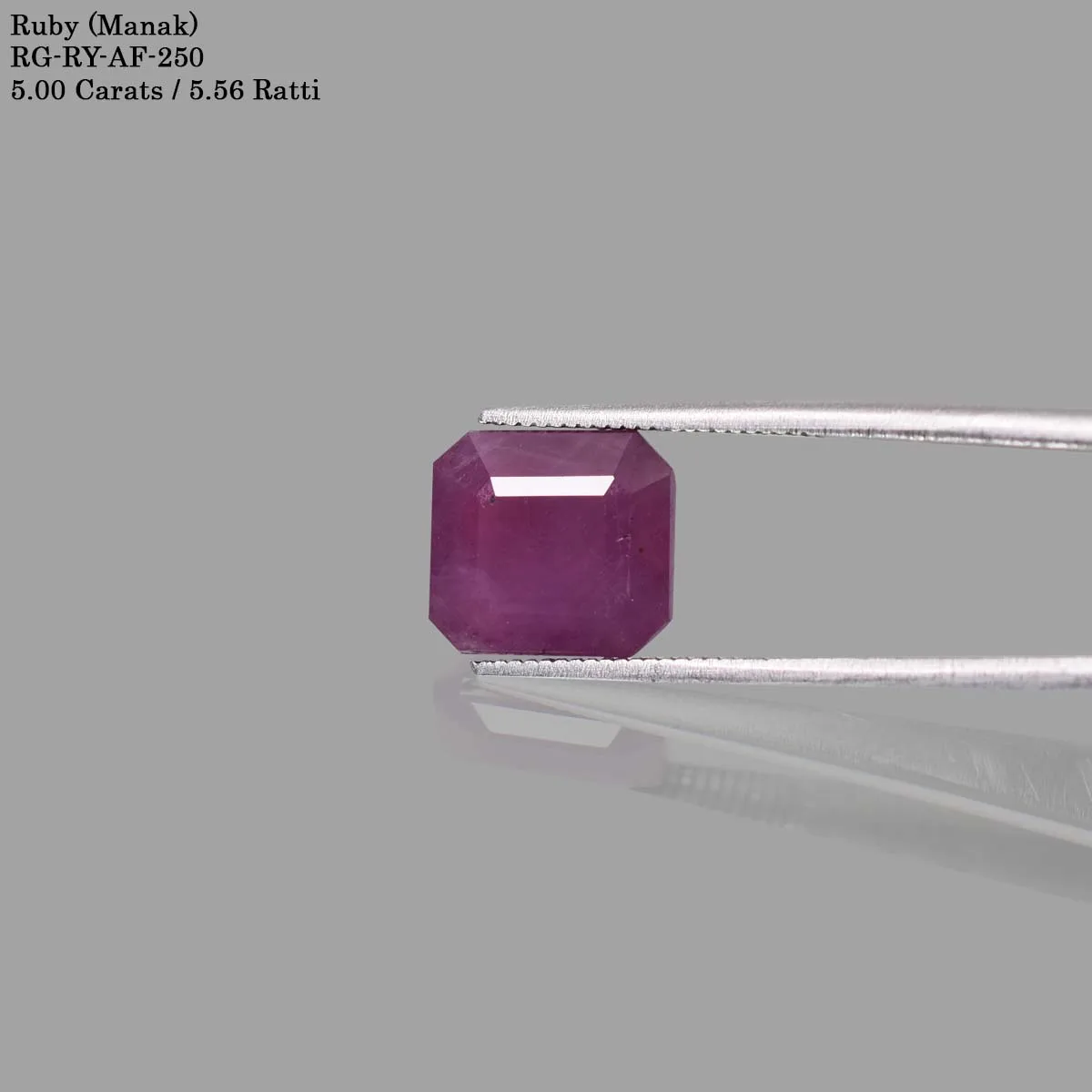 5 Carats Ruby ( 5.56 Ratti Manak ) - Image 2