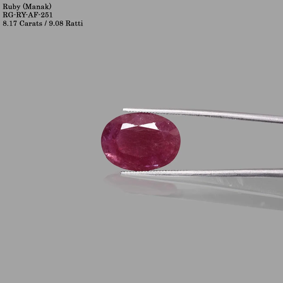 8.17 Carats Ruby ( 9.08 Ratti Manak ) - Image 2