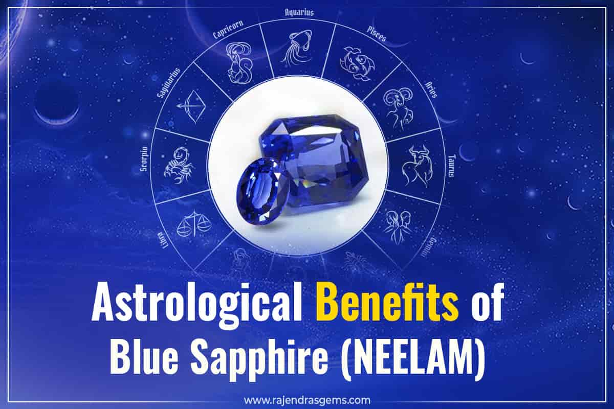 Blue Sapphire Benefits for Astrological Purposes - Blog Featured Image