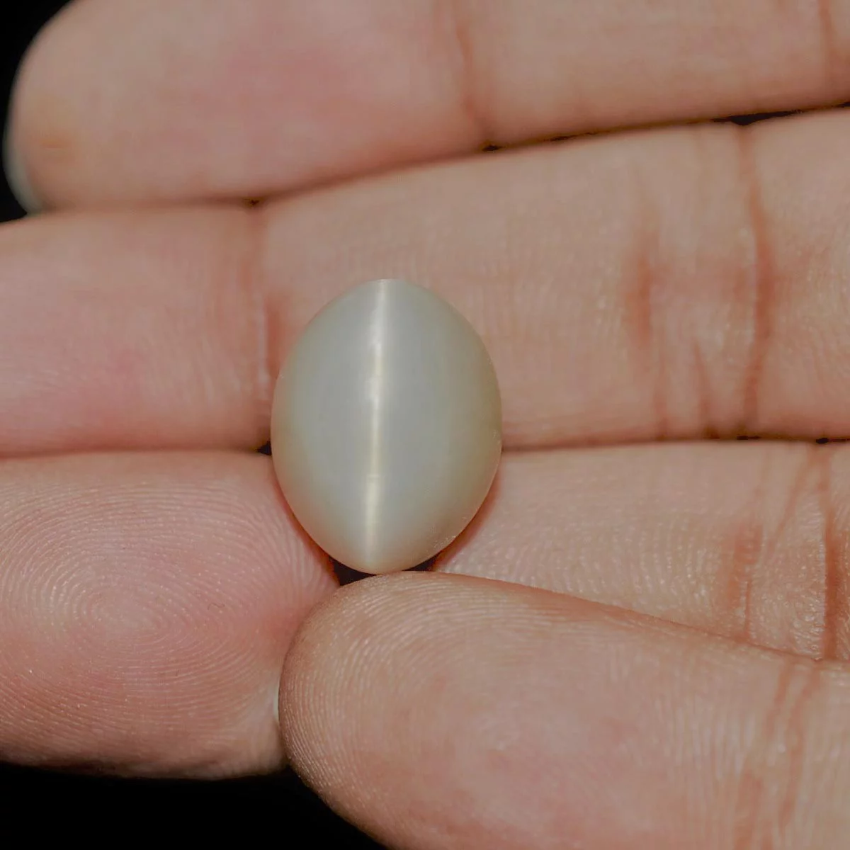 9.11 Carats Quartz Cats Eye ( 10.12 Ratti Lehsunia ) - Image 4