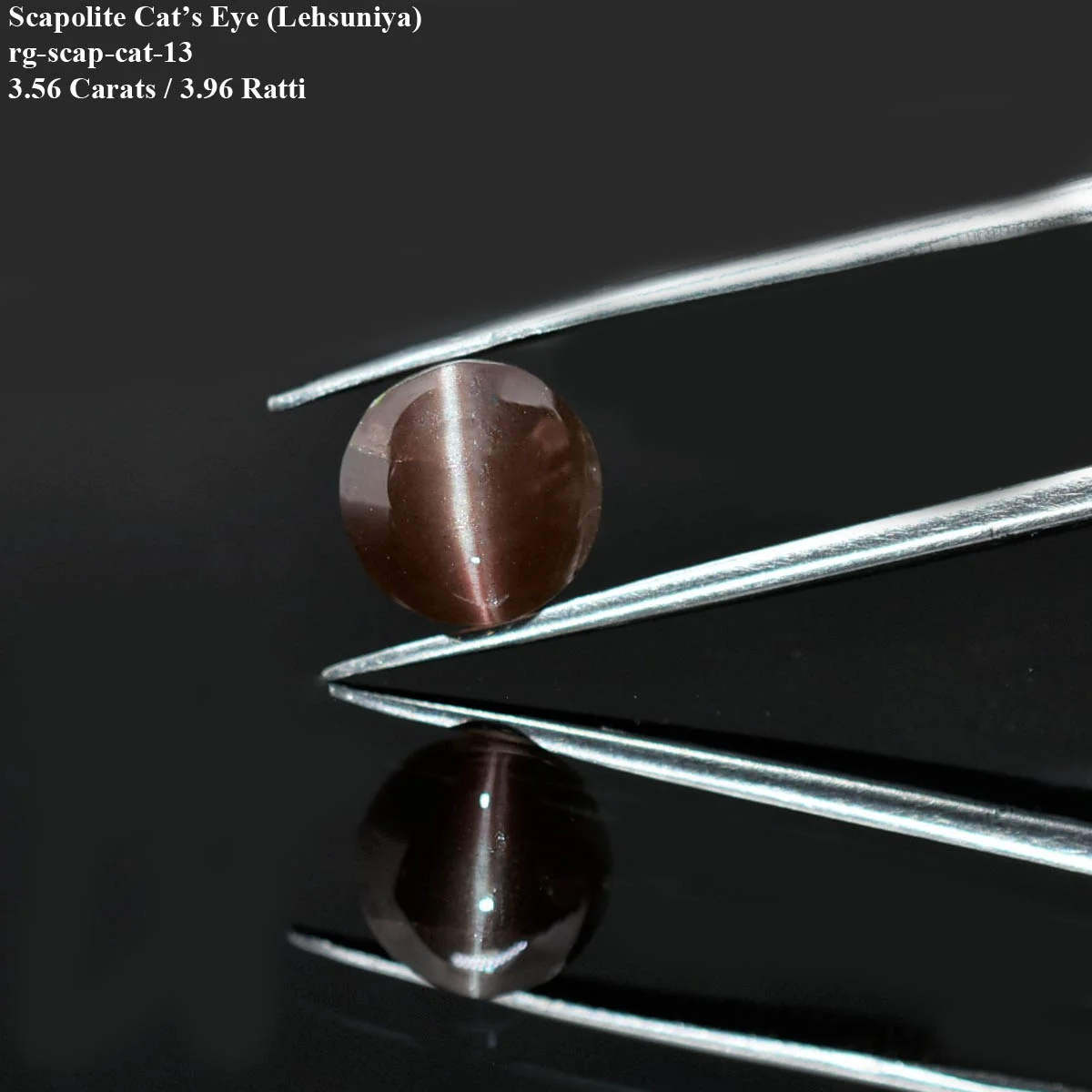 3.56 Carats Scapolite Cat's Eye ( 3.96 Ratti Lehsunia ) - Image 2