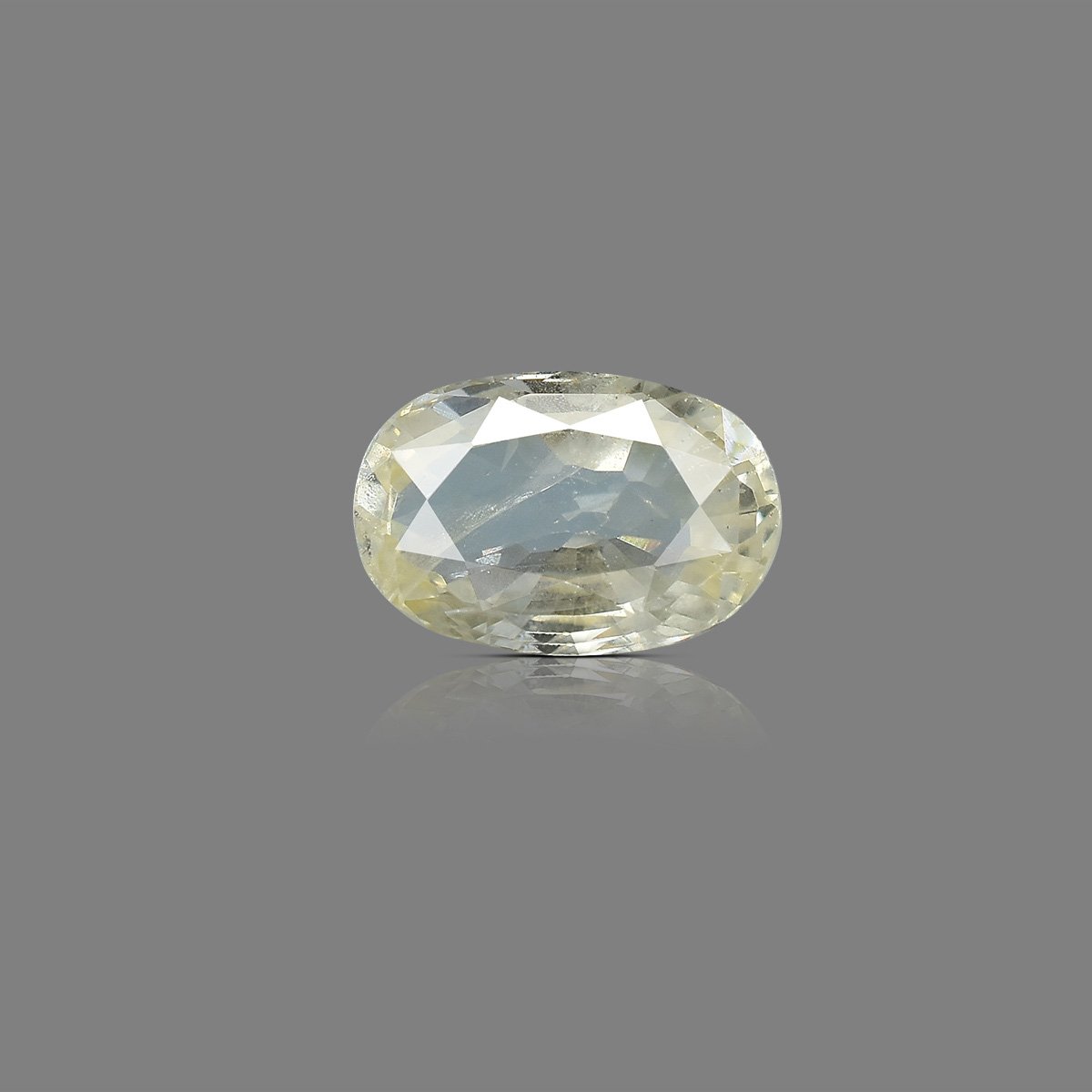 d0126-rgw-puk-832-1 5.87 carats Yellow Sapphire ( 6.52 ratti Pukhraj ) - Image 1