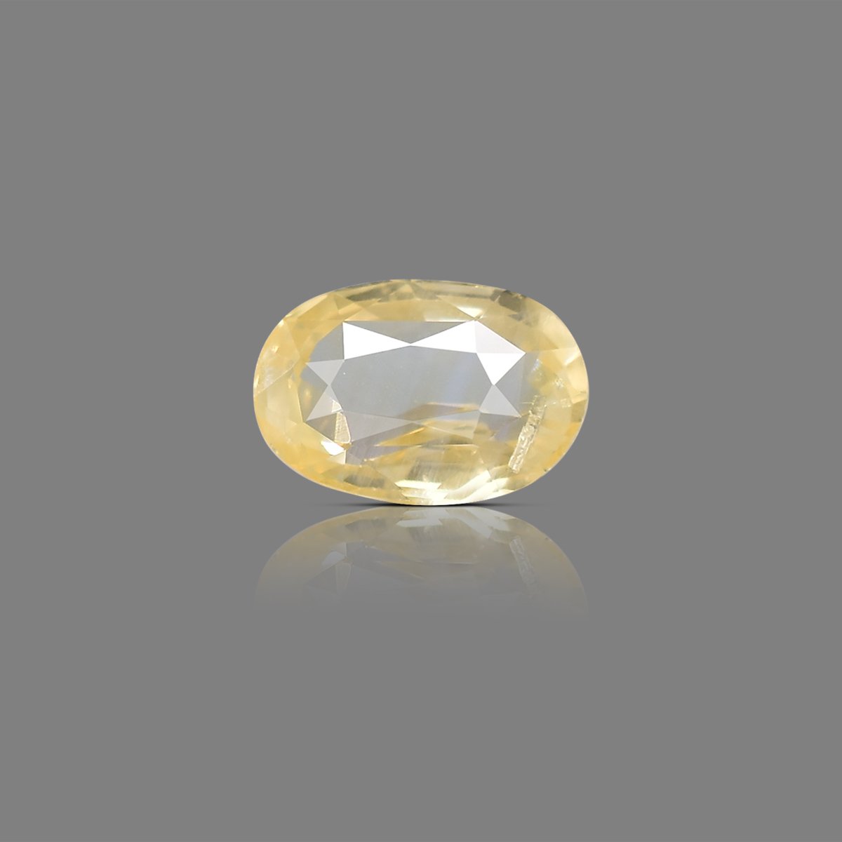 d0126-rgw-puk-855-1 4.95 carats Yellow Sapphire ( 5.5 ratti Pukhraj ) - Image 1