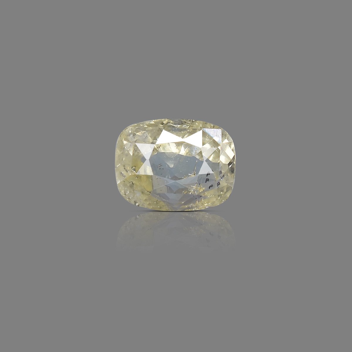 d0126-rgw-puk-866-1 4.96 carats Yellow Sapphire ( 5.51 ratti Pukhraj ) - Image 1