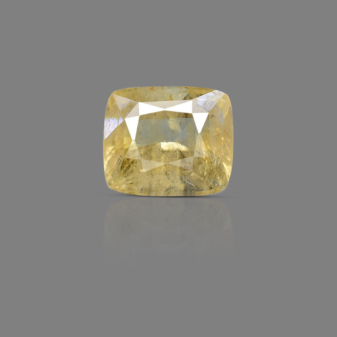 d0226-rgw-puk-912-1 10.5 carats Yellow Sapphire ( 11.67 ratti Pukhraj ) - Image 1