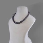 Japanese Akoya Black Pearl (Moti) Necklace