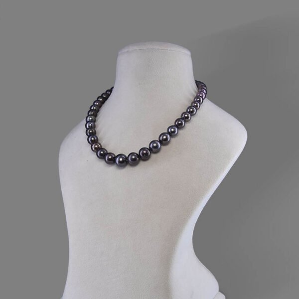 Japanese Akoya Black Pearl (Moti) Necklace