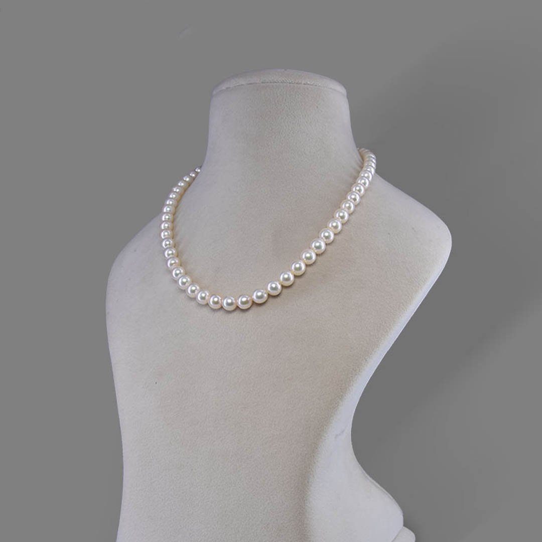 d0326-rg-akoya-moti-mala-b20-1 Japanese Akoya Pearl (Moti) Necklace - Image 1